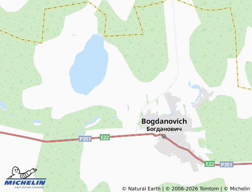 MICHELIN-Landkarte Rodnichok SNT - ViaMichelin