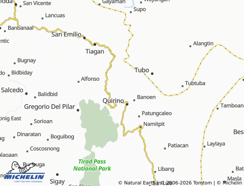 MICHELIN Malideg map - ViaMichelin
