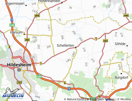 Mappa MICHELIN Kemme - ViaMichelin