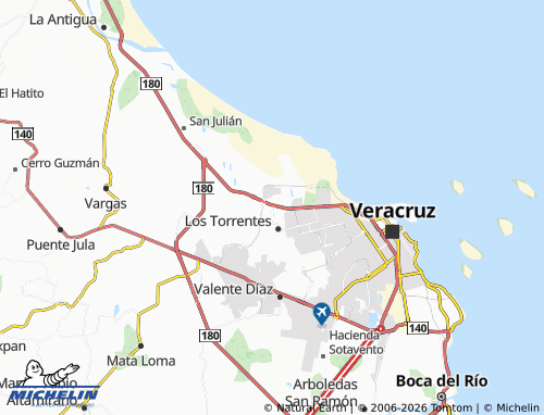 Mappa MICHELIN Chalchihuecan - ViaMichelin