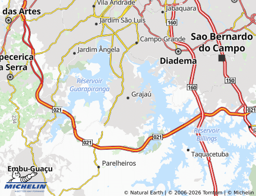 Carte MICHELIN Grajaú - ViaMichelin