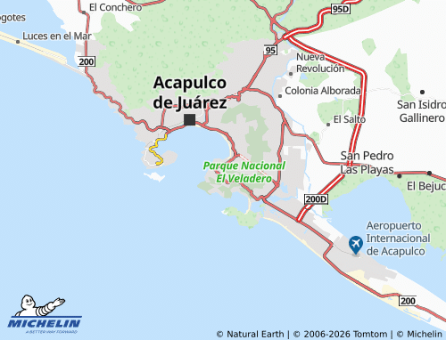 Mappa MICHELIN Brisas Diamante - ViaMichelin