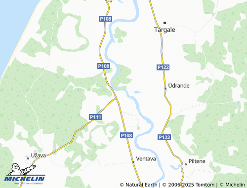MICHELIN Leči map - ViaMichelin