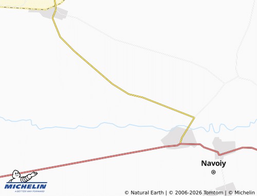 Mapa MICHELIN Yangikurgan - ViaMichelin