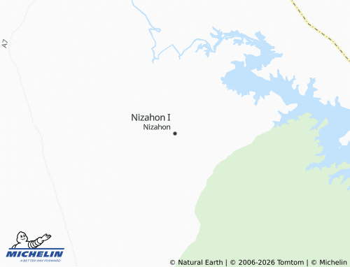 MICHELIN-Landkarte Nizahon - ViaMichelin