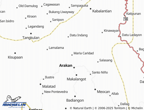 MICHELIN Maria Caridad map - ViaMichelin