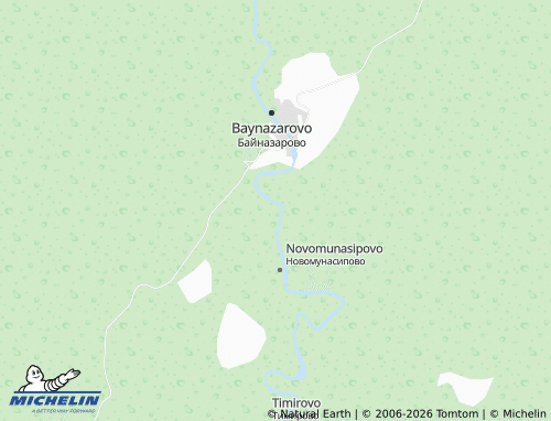 MICHELIN-Landkarte Nabiyevo - ViaMichelin