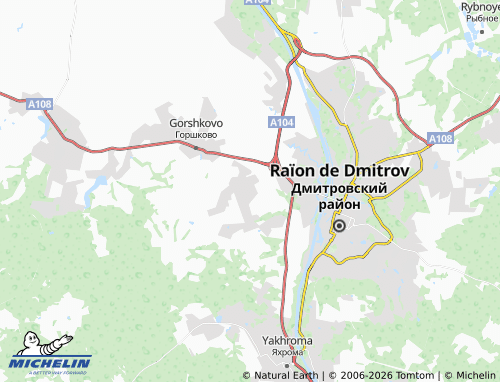 Carte MICHELIN Nastas'ino - ViaMichelin