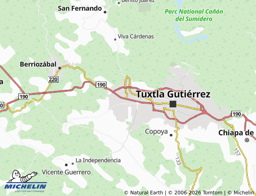 Mapa MICHELIN Juan Crispín - ViaMichelin