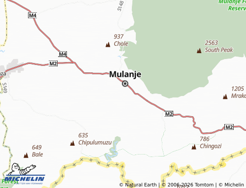 Mappa MICHELIN Ndala - ViaMichelin