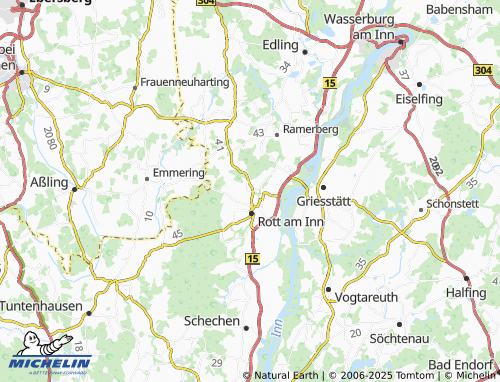 MICHELIN Meiling map - ViaMichelin