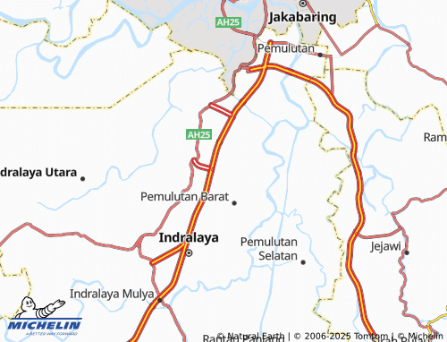 MICHELIN Arisan Jaya map - ViaMichelin