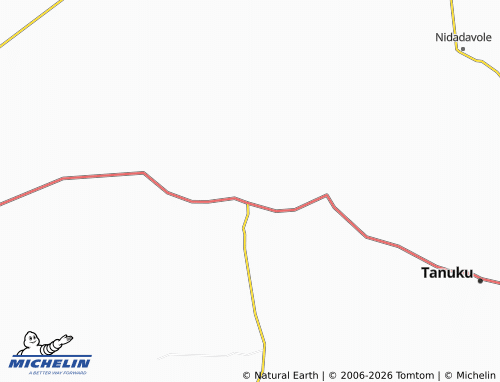 MICHELIN Tadepallegudem map - ViaMichelin