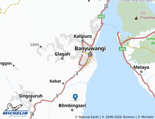 Mapa MICHELIN Bakungan - ViaMichelin