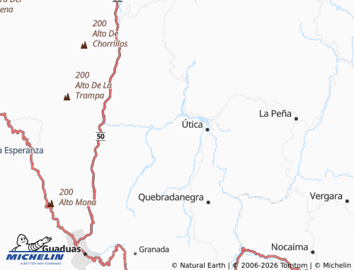 Carte MICHELIN El Escritorio 1 - ViaMichelin