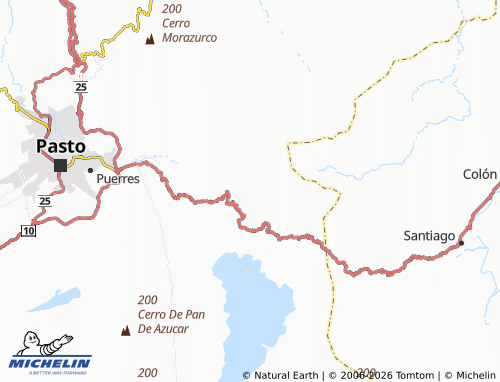 Carte MICHELIN El Socorro - ViaMichelin