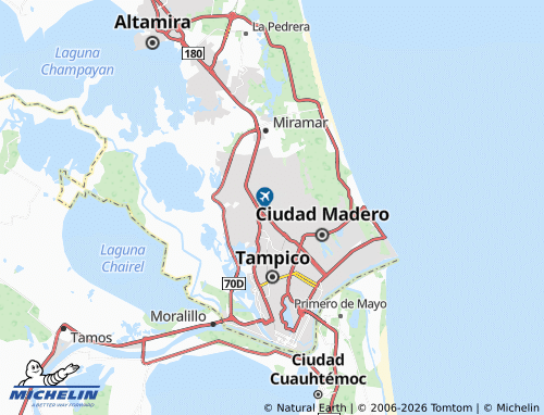 Mappa MICHELIN Aeropuerto - ViaMichelin