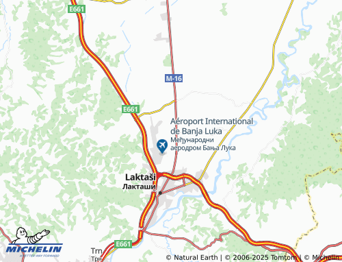 MICHELIN Kobatovci map - ViaMichelin