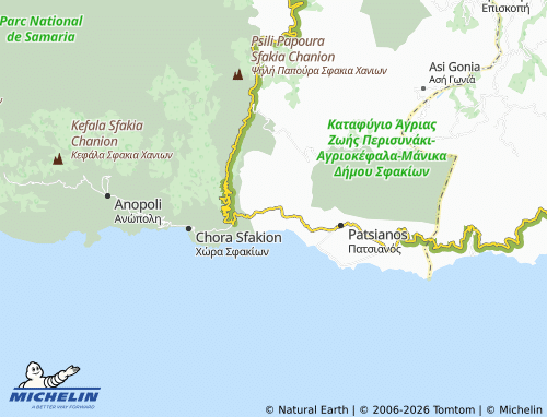 Mapa MICHELIN Vouvas - ViaMichelin