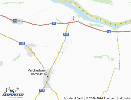 Mappa MICHELIN Razgrad - ViaMichelin