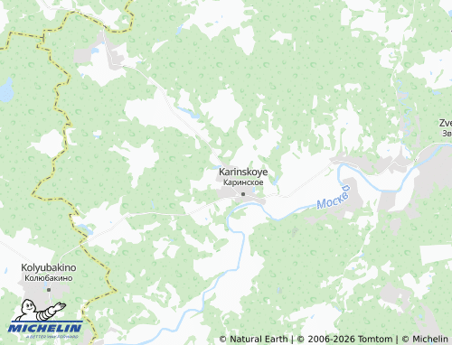 Carte MICHELIN Sergiyevo - ViaMichelin