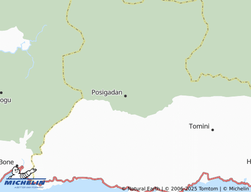 MICHELIN Posigadan map - ViaMichelin