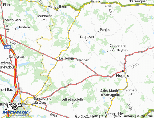 Carte MICHELIN Perchède - ViaMichelin