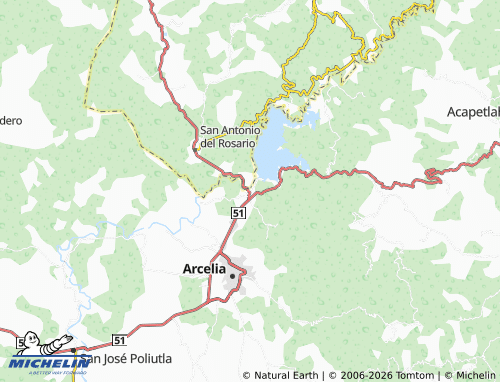 Kaart MICHELIN Palos Altos - ViaMichelin