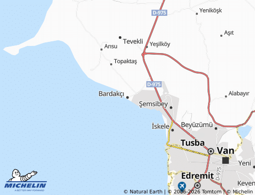 Mappa MICHELIN Bardakçı - ViaMichelin