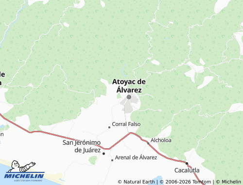 Carte MICHELIN del Alto - ViaMichelin