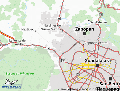 MICHELIN Porta Real map - ViaMichelin