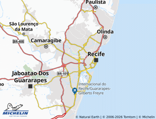 MICHELIN Madalena map - ViaMichelin
