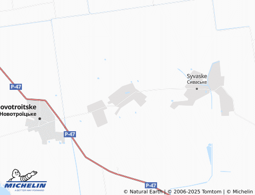MICHELIN Odradivka map - ViaMichelin