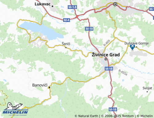 MICHELIN Suha map - ViaMichelin