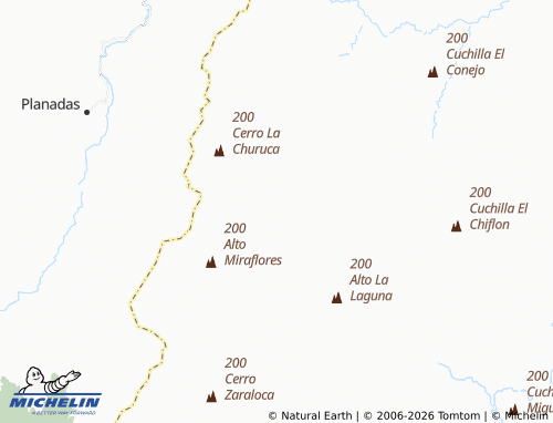 Mapa MICHELIN La Cristalina - ViaMichelin