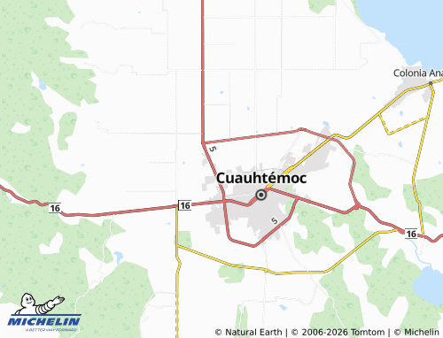 Mapa MICHELIN Cañadas - ViaMichelin