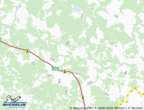 Mappa MICHELIN Kornitsa - ViaMichelin