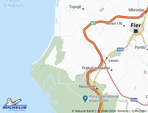 Mappa MICHELIN Bashkim - ViaMichelin