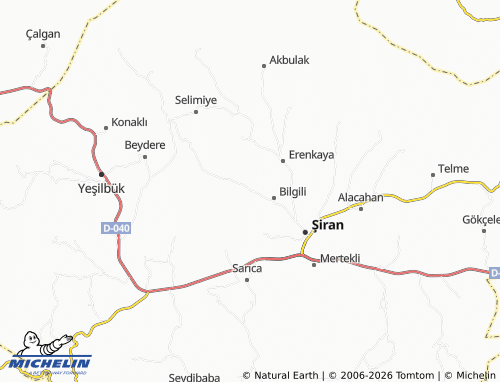 MICHELIN Örenkale map - ViaMichelin