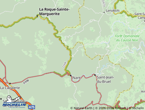 Mappa MICHELIN Cantobre - ViaMichelin