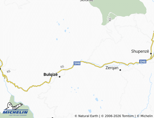 Mappa MICHELIN Dragua-Bulqizë - ViaMichelin