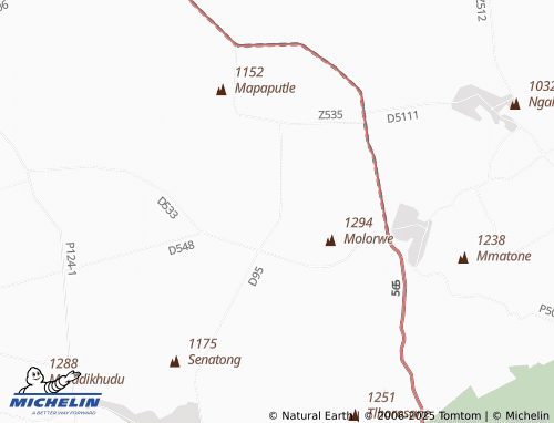 MICHELIN Marapalalo map - ViaMichelin
