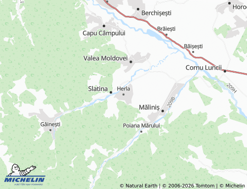 Mapa MICHELIN Herla - ViaMichelin
