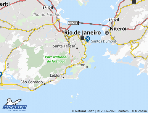 Mappa MICHELIN Cosme Velho - ViaMichelin
