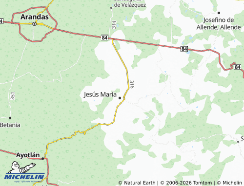 MICHELIN El Cerrito map - ViaMichelin