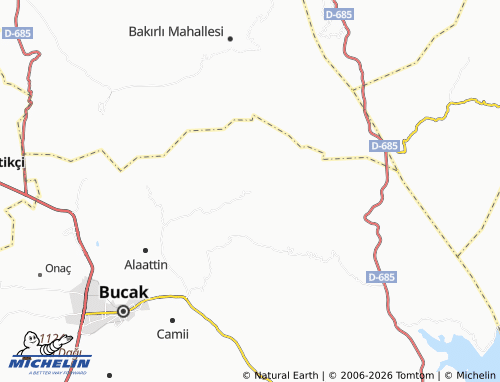 Mappa MICHELIN Taşyayla - ViaMichelin