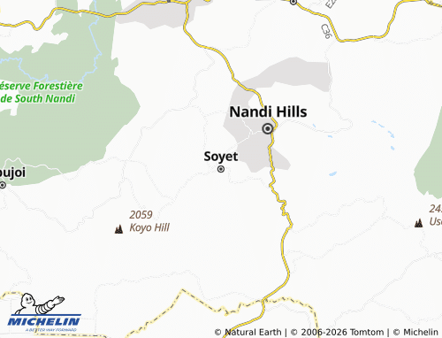MICHELIN Soyet map - ViaMichelin