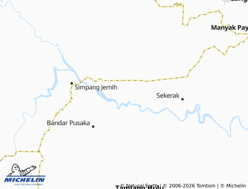 MICHELIN Suka Makmur map - ViaMichelin