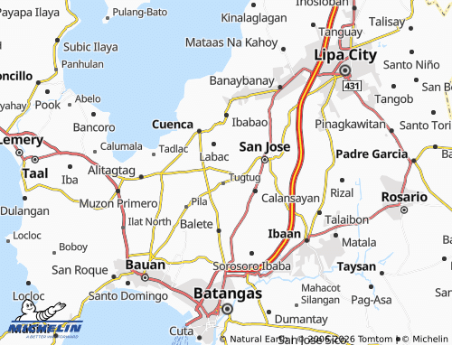 MICHELIN Sabang map - ViaMichelin