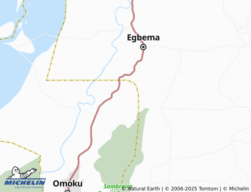 MICHELIN Mbede map - ViaMichelin
